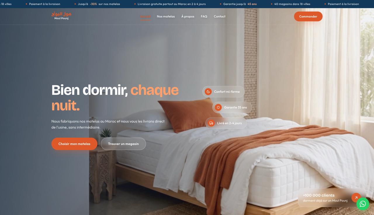 Moul Pounj website